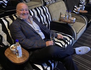 Martyn Freeman at one of the venues